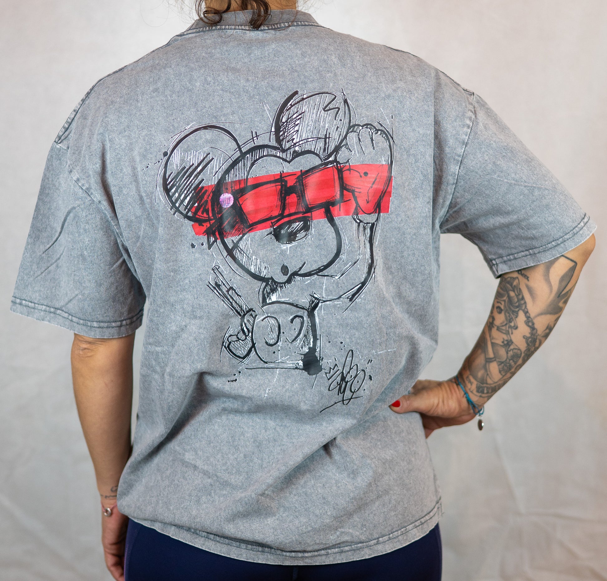 TEE-SHIRT « MICKEY ROUGE »