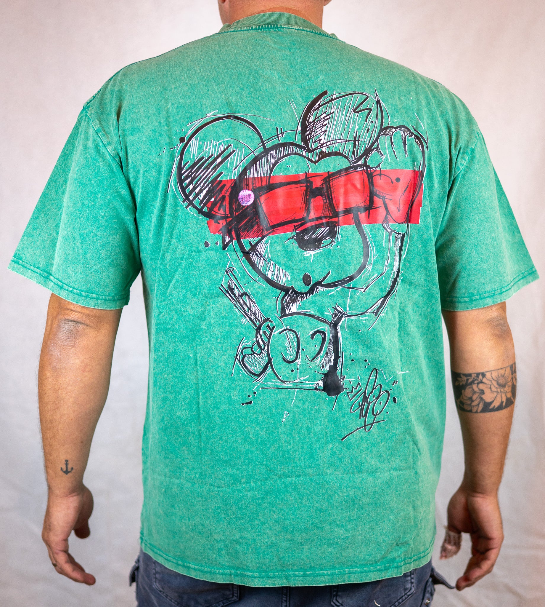 TEE-SHIRT « MICKEY ROUGE »