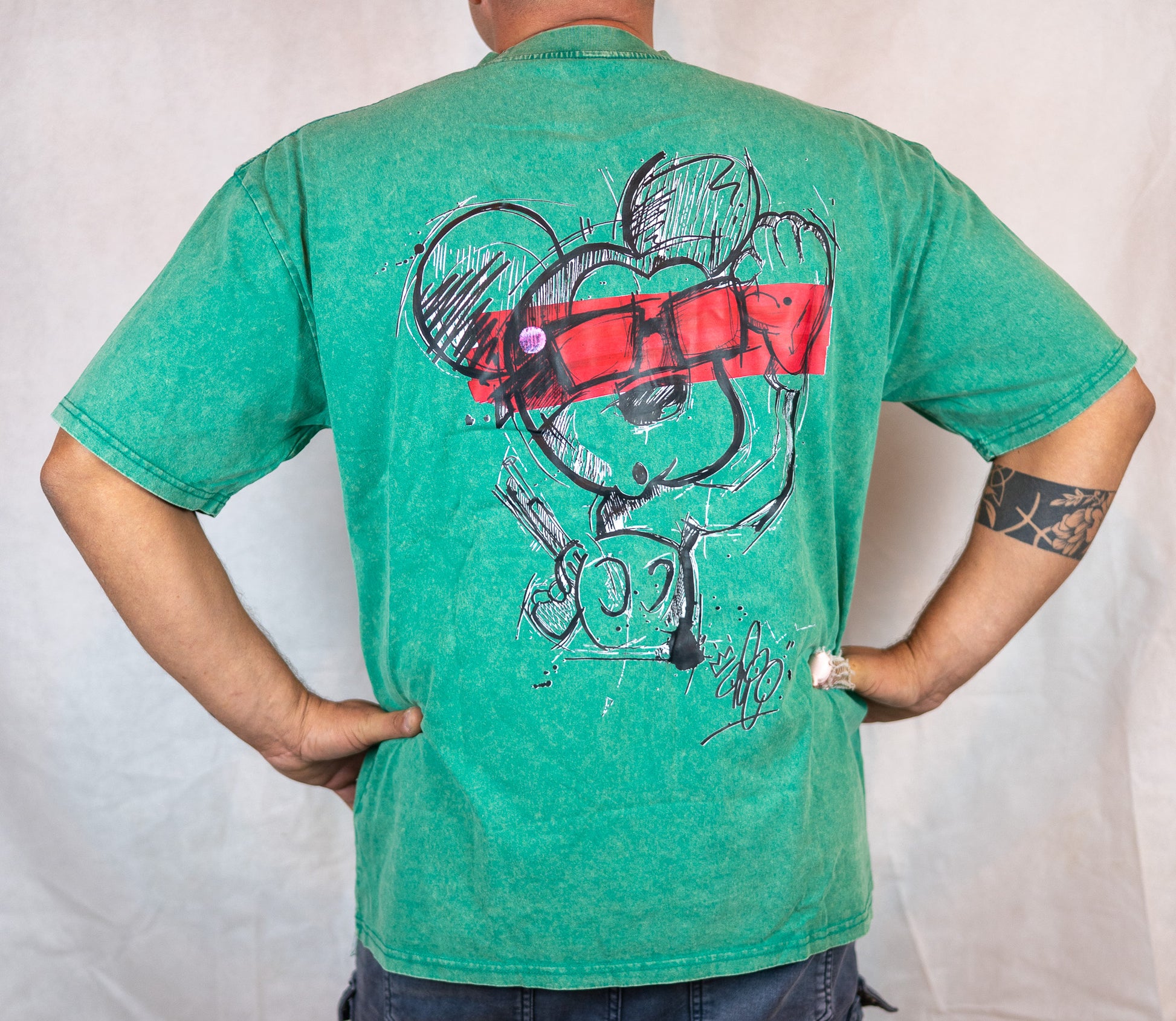 TEE-SHIRT « MICKEY ROUGE »