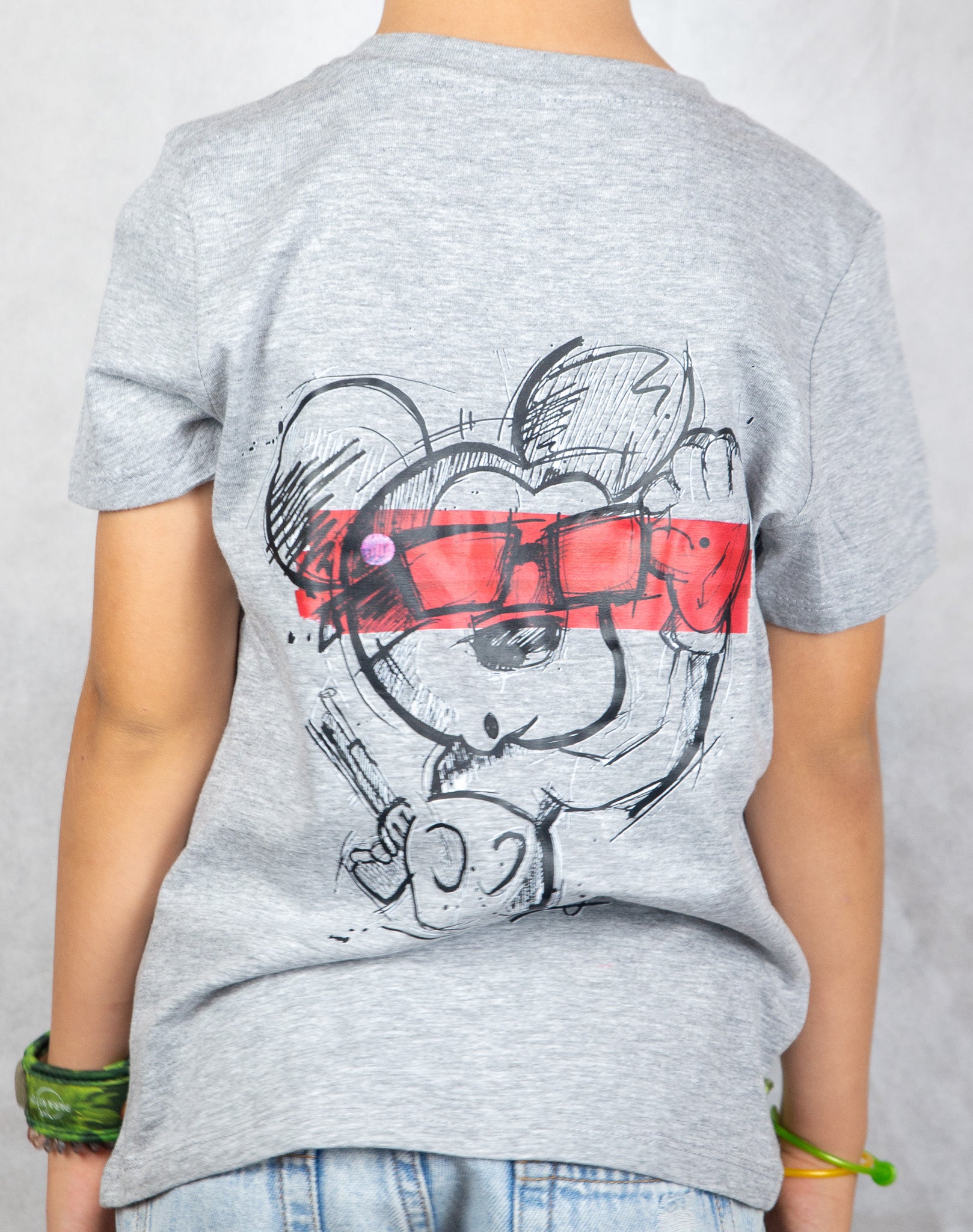 T-shirt enfant "Mickey Rouge"