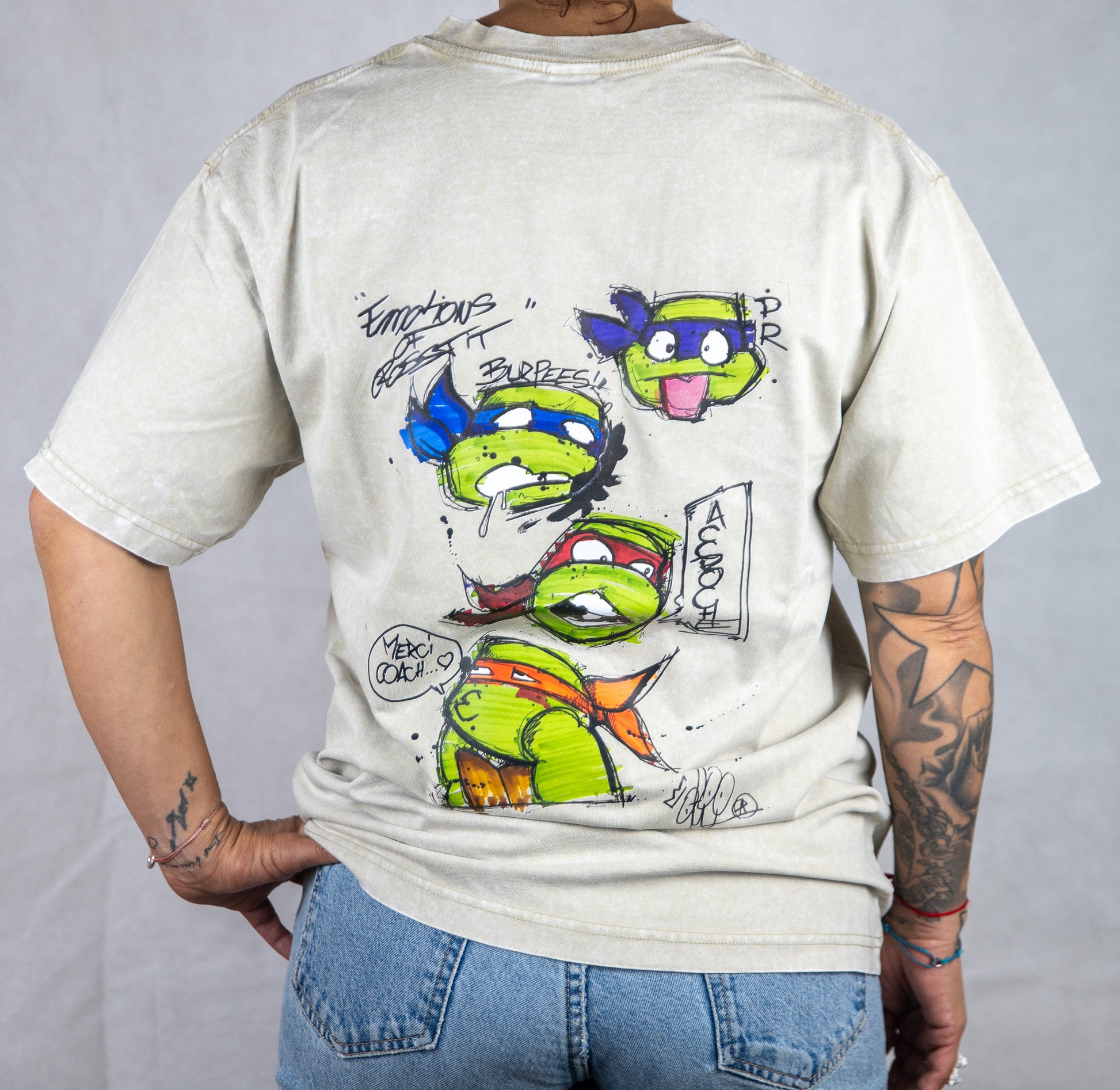 T-shirt Brave "Tortues Urbaines"