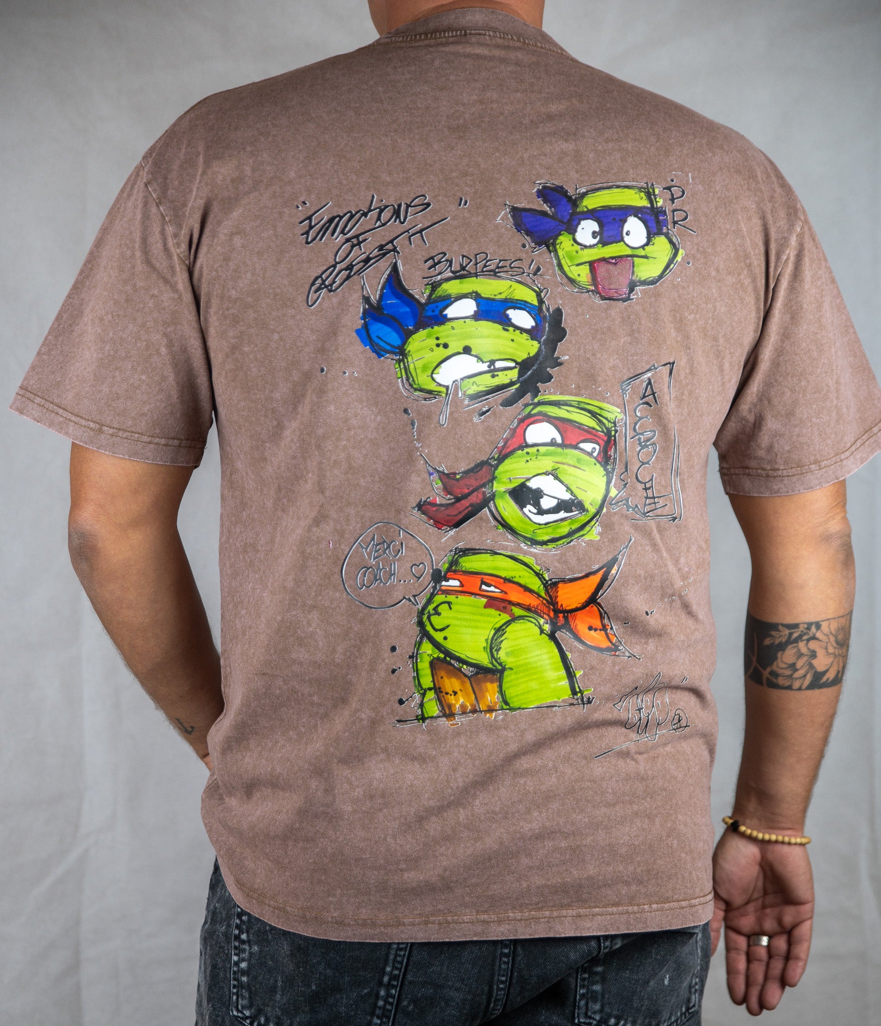 T-shirt Brave "Tortues Urbaines"